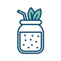 smoothie icon vector design template in white background