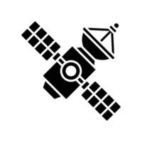 satellite icon vector design template in white background