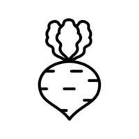 radish icon vector design template in white background