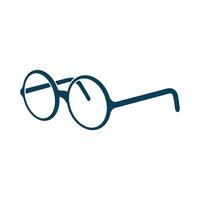 glasses icon vector design template in white background