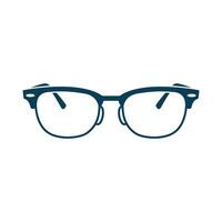 glasses icon vector design template in white background