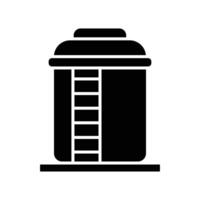 water tank icon vector design template in white background