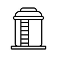 water tank icon vector design template in white background