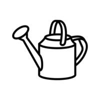 watering can icon vector design template in white background