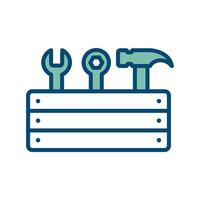 toolbox icon vector design template in white background