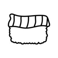 sushi icon vector design template in white background