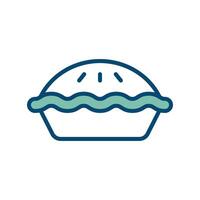 pie icon vector design template in white background