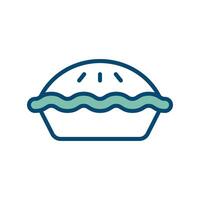 pie icon vector design template in white background