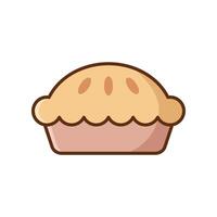 pie icon vector design template in white background