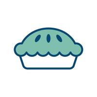 pie icon vector design template in white background