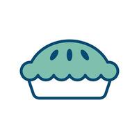 pie icon vector design template in white background