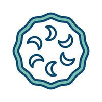 pie icon vector design template in white background