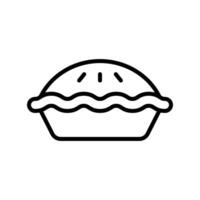 pie icon vector design template in white background