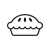 pie icon vector design template in white background