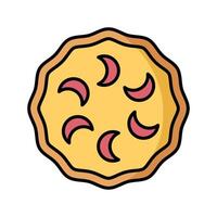 pie icon vector design template in white background