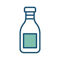 ketchup icon vector design template in white background