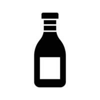 ketchup icon vector design template in white background