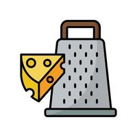 grater icon vector design template in white backgrouns