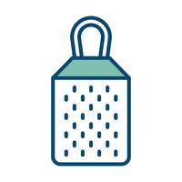 grater icon vector design template in white backgrouns