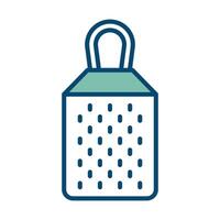 grater icon vector design template in white backgrouns