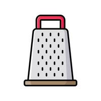 grater icon vector design template in white backgrouns