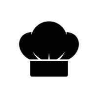 chef hat icon vector design template in white background
