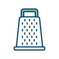 grater icon vector design template in white backgrouns