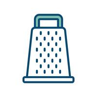 grater icon vector design template in white backgrouns