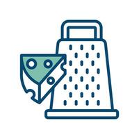 grater icon vector design template in white backgrouns