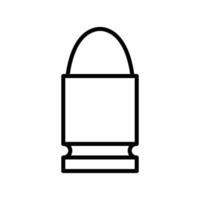 bullet icon vector design template in white background