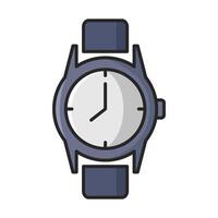 reloj icono vector diseño modelo en blanco antecedentes