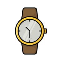 reloj icono vector diseño modelo en blanco antecedentes