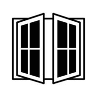 window icon vector design template in white background