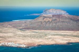 Mirador del Rio in Lanzarote, Canary Islands, Spain photo