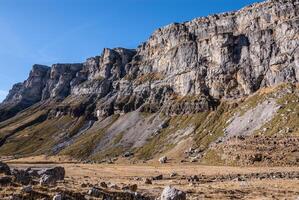 Monte Perdido in Ordesa National Park, Huesca. Spain. photo