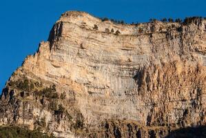 Monte Perdido in Ordesa National Park, Huesca. Spain. photo