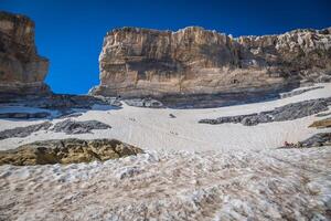 roland brecha, circo Delaware gavarnie en el Pirineos foto