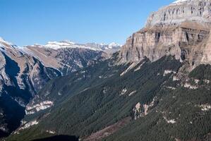 Monte Perdido in Ordesa National Park, Huesca. Spain. photo