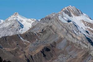 Monte Perdido in Ordesa National Park, Huesca. Spain. photo