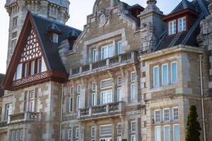 Nice Magdalena Palace in Santander, Spain photo