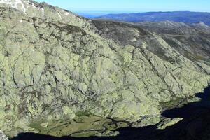 montaña de gredos a avila en castilla España foto