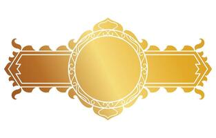 Divided art deco elements and gold header collection. art deco page divider Vintage gold border and divider, retro header graphic element. vector