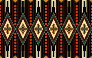 Aztec, Navajo geometric seamless pattern. Native American Southwest print. Ethnic design wallpaper, fabric, cover, textile, rug, blanket. vector