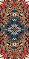navajo pattern.Persian rug.Aztec tribal.seamless geometric pattern. Indigenous ethnic carpet. Ethnicity. Red carpet, the story of the fire war. vector
