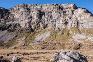 Monte Perdido in Ordesa National Park, Huesca. Spain. photo