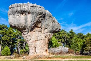 The Ciudad Encantada Enchanted City Cuenca Spain photo