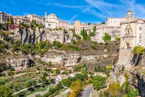 amazing Spain - city on cliff rocks - Cuenca photo