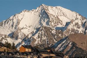 Pyrenees mountains frontera del Portalet, Huesca, Aragon, Spain photo