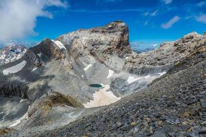 Landscape of Pyrenees mountains,Spain photo