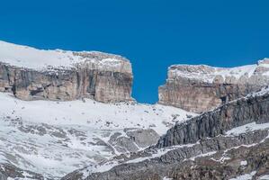 Monte Perdido in Ordesa National Park, Huesca. Spain. photo